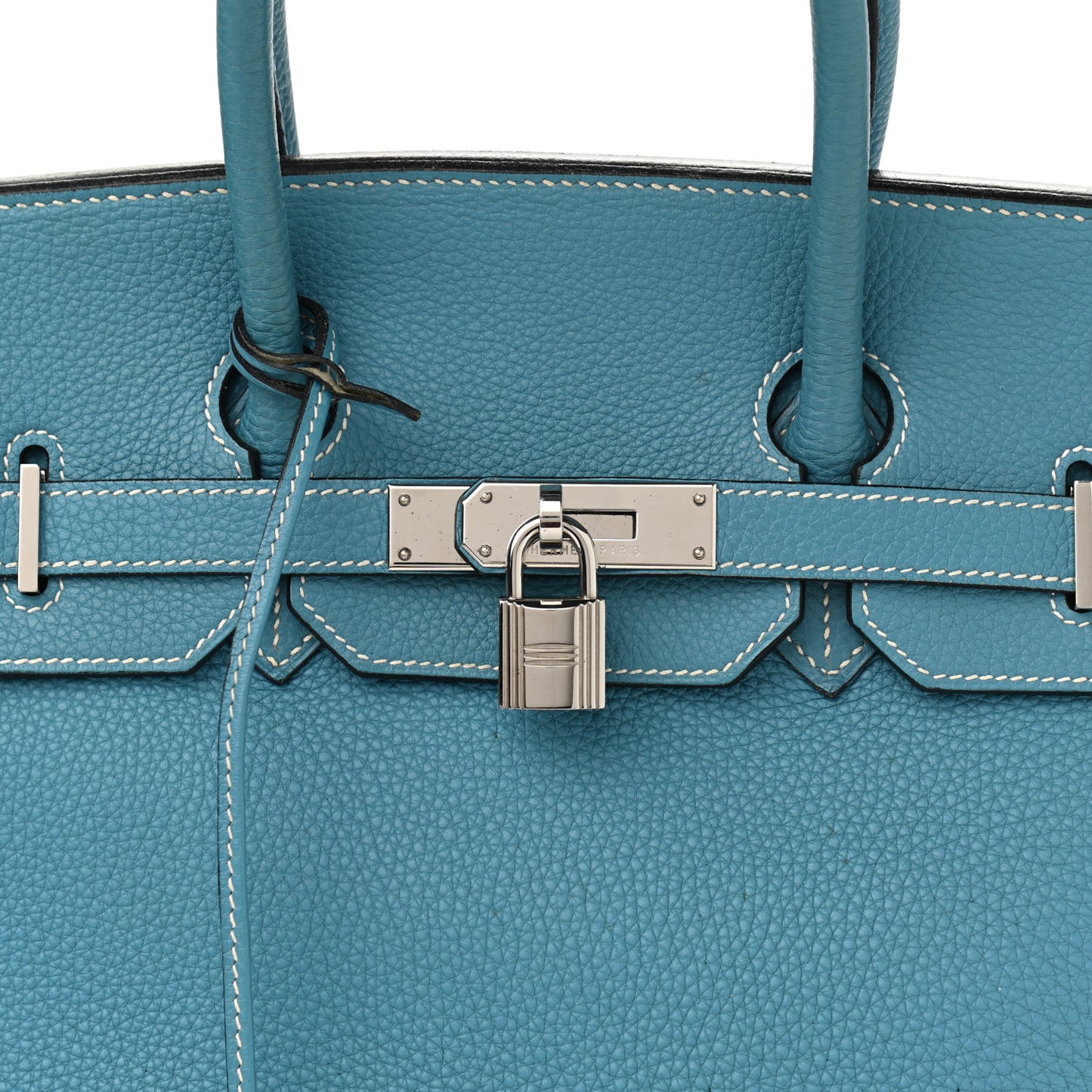 Togo Birkin 35 Blue Jean