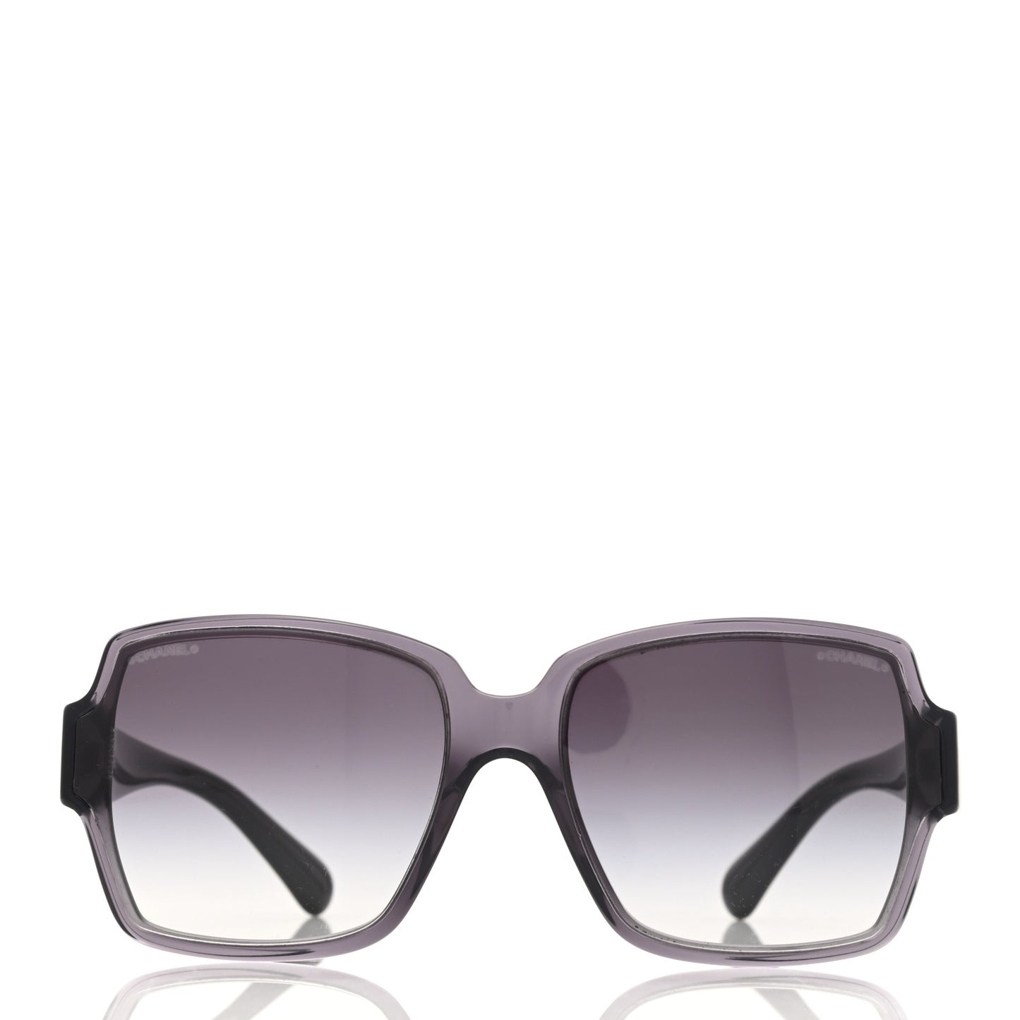 Acetate Square CC Sunglasses 5385 Grey