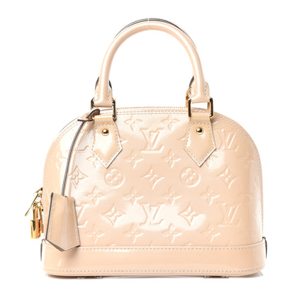 Louis Vuitton Vernis Alma BB Dune 1 of 10