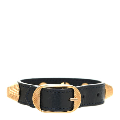 Balenciaga Agneau Giant 12 Gold Hardware Triple Tour M Bracelet Gris Chartreux 3 of 3
