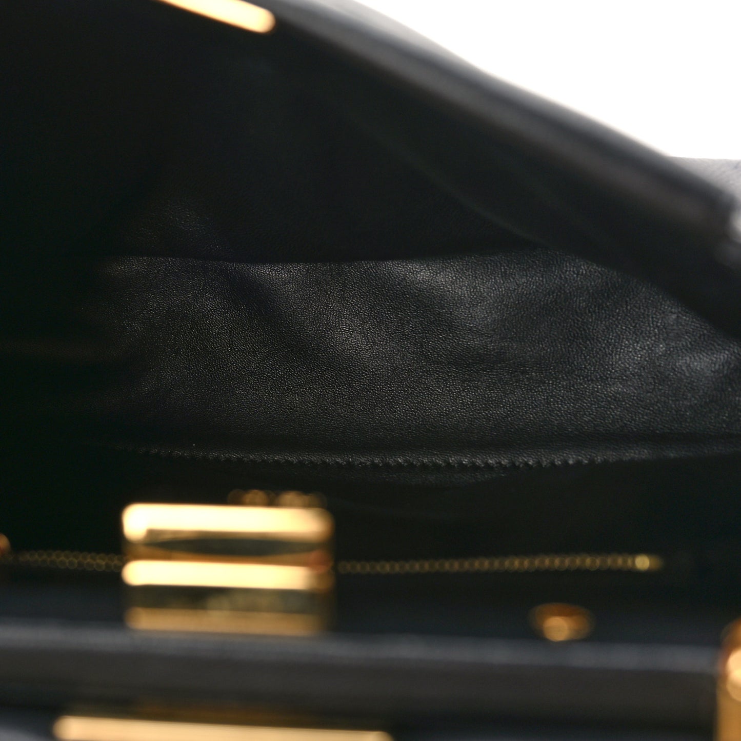 Nappa Mini Peekaboo Iconic Satchel Black