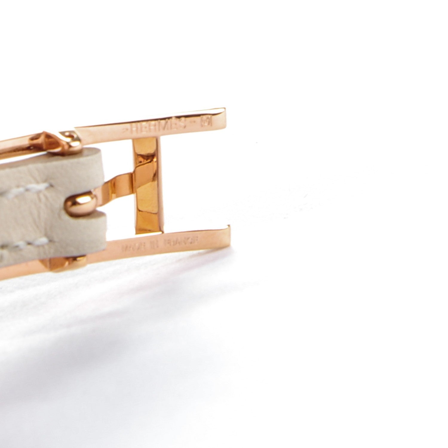 Hermes Swift Behapi Double Tour Bracelet Small Craie 5 of 9