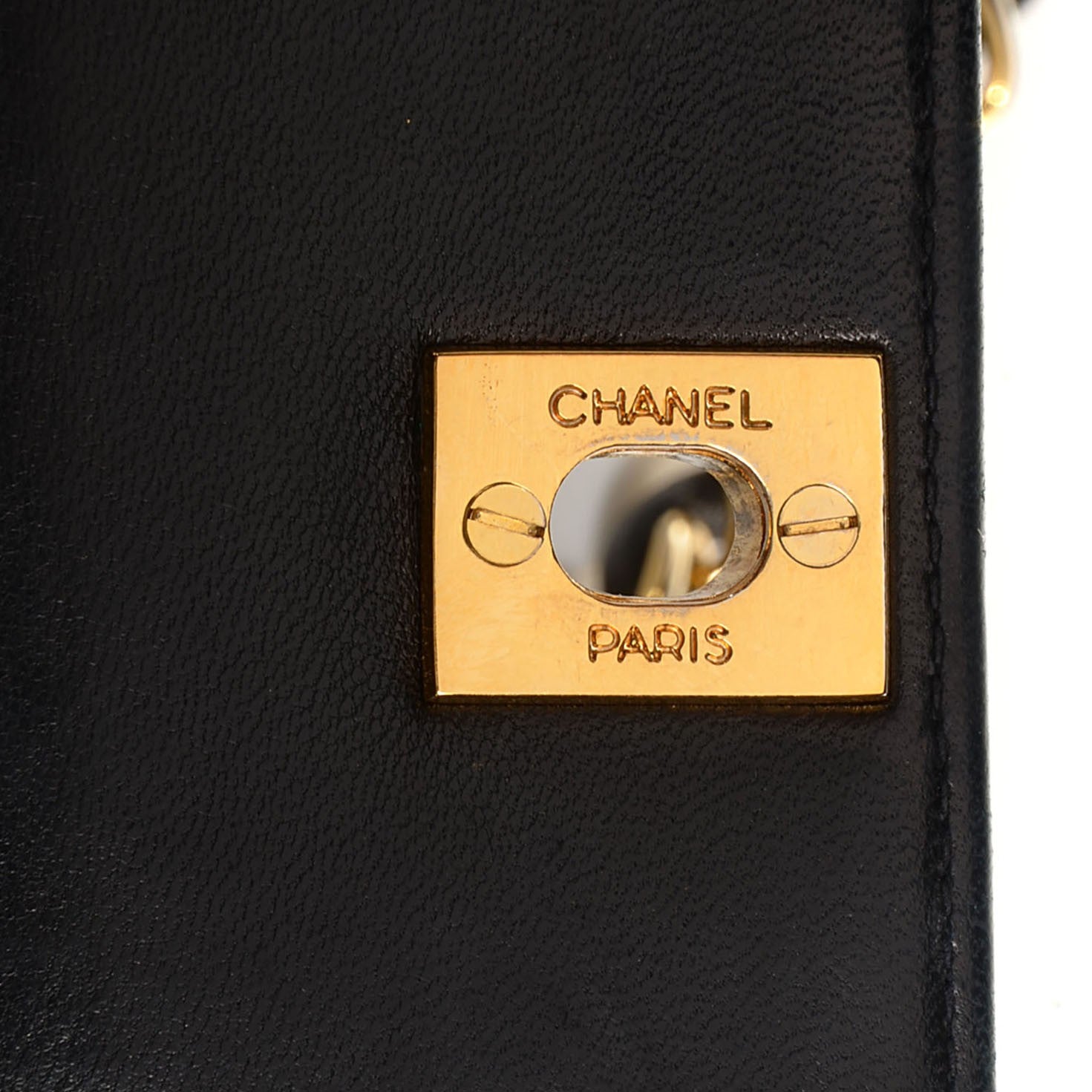 Chanel Lambskin Vertical Quilted Small Single Flap Black 6 of 9