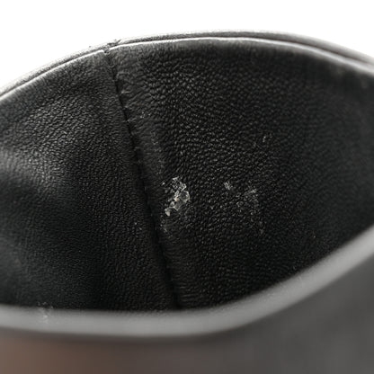 Chanel Calfskin CC Ankle Boots 38.5 Black 25 of 26