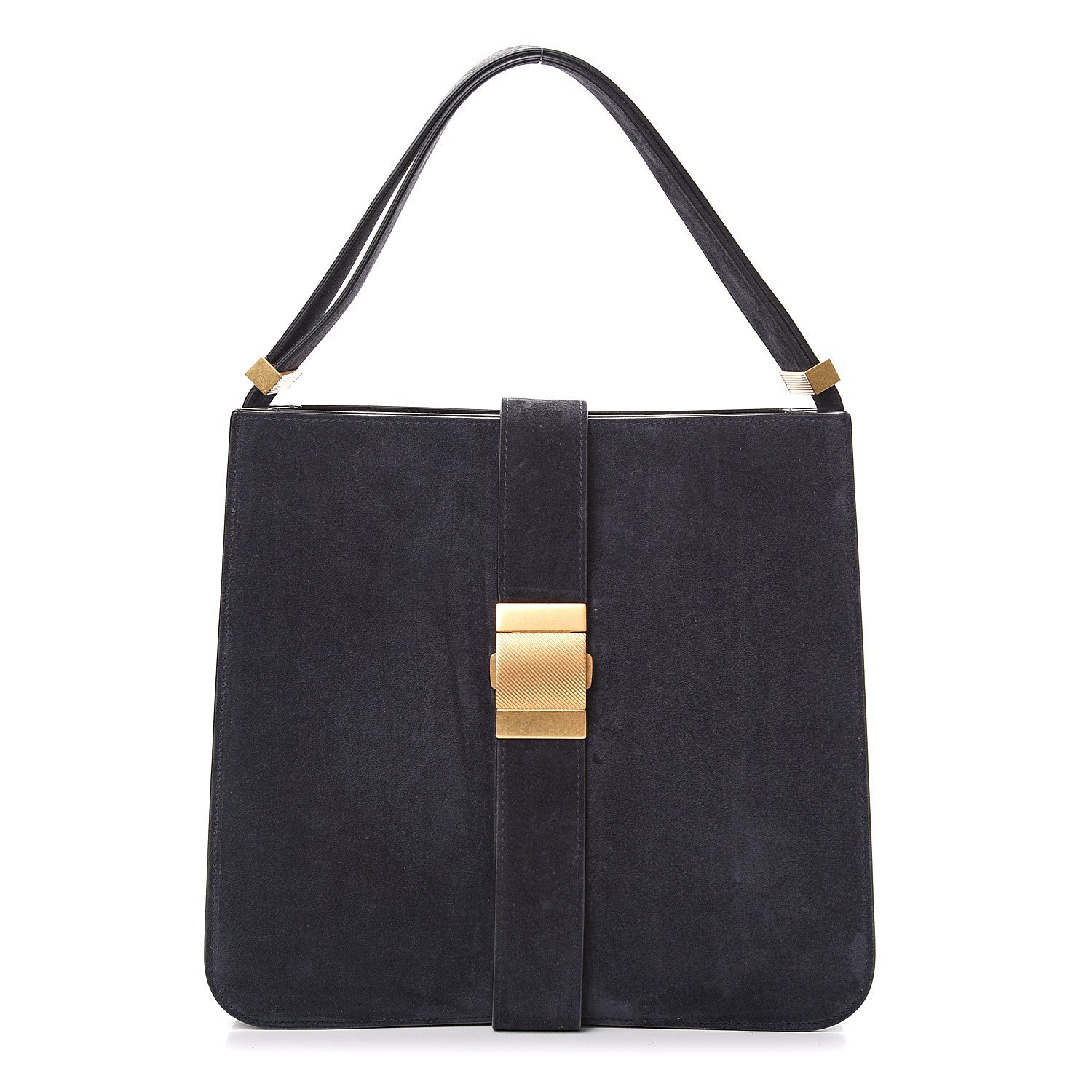 Bottega Veneta Suede Medium Marie Bag Navy 1 of 9
