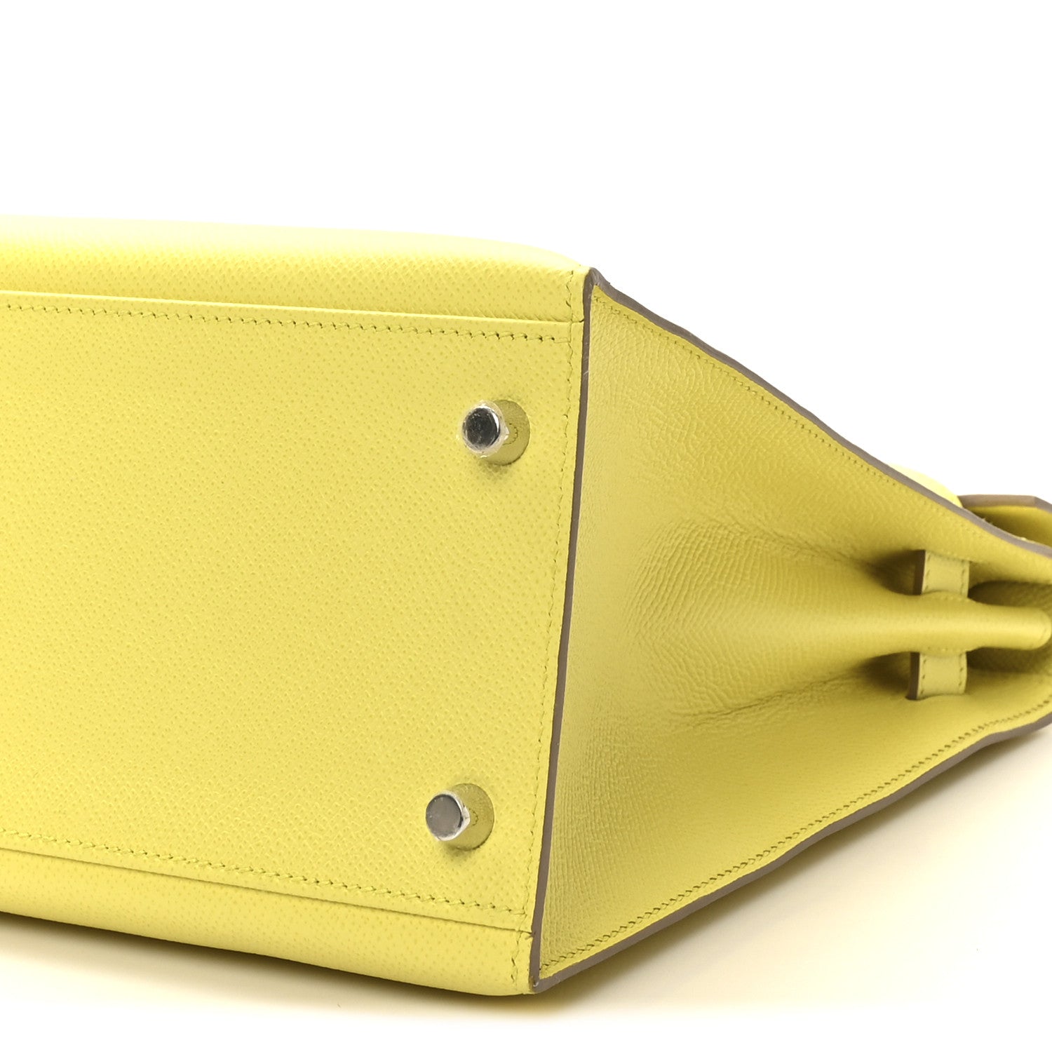 Hermes Epsom Kelly Sellier 32 Lime 9 of 9