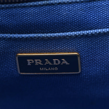 Prada Canapa Logo Tote Cobalto 6 of 11