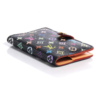 Louis Vuitton Monogram Multicolor Carnet de Bal Mini Agenda Cover Black 4 of 7