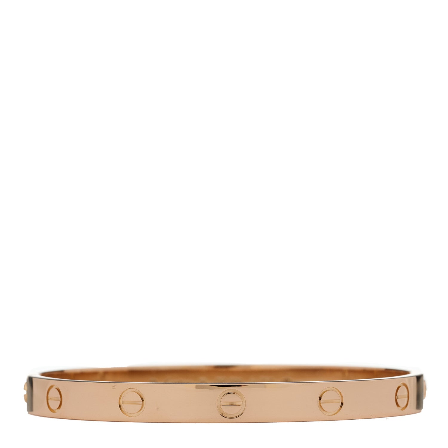 Cartier 18K Pink Gold LOVE Bracelet 18 1 of 5