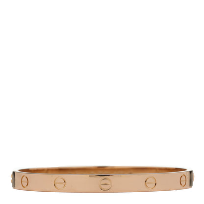 Cartier 18K Pink Gold LOVE Bracelet 18 1 of 5