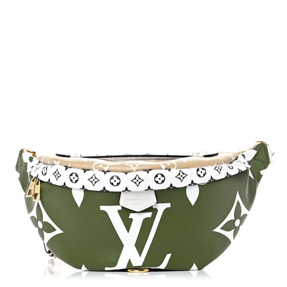Louis Vuitton Monogram Giant Bumbag Kaki Beige 1 of 9