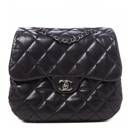 Chanel Lambskin Quilted Chanel 3 Large Flap Black 1 of 9
