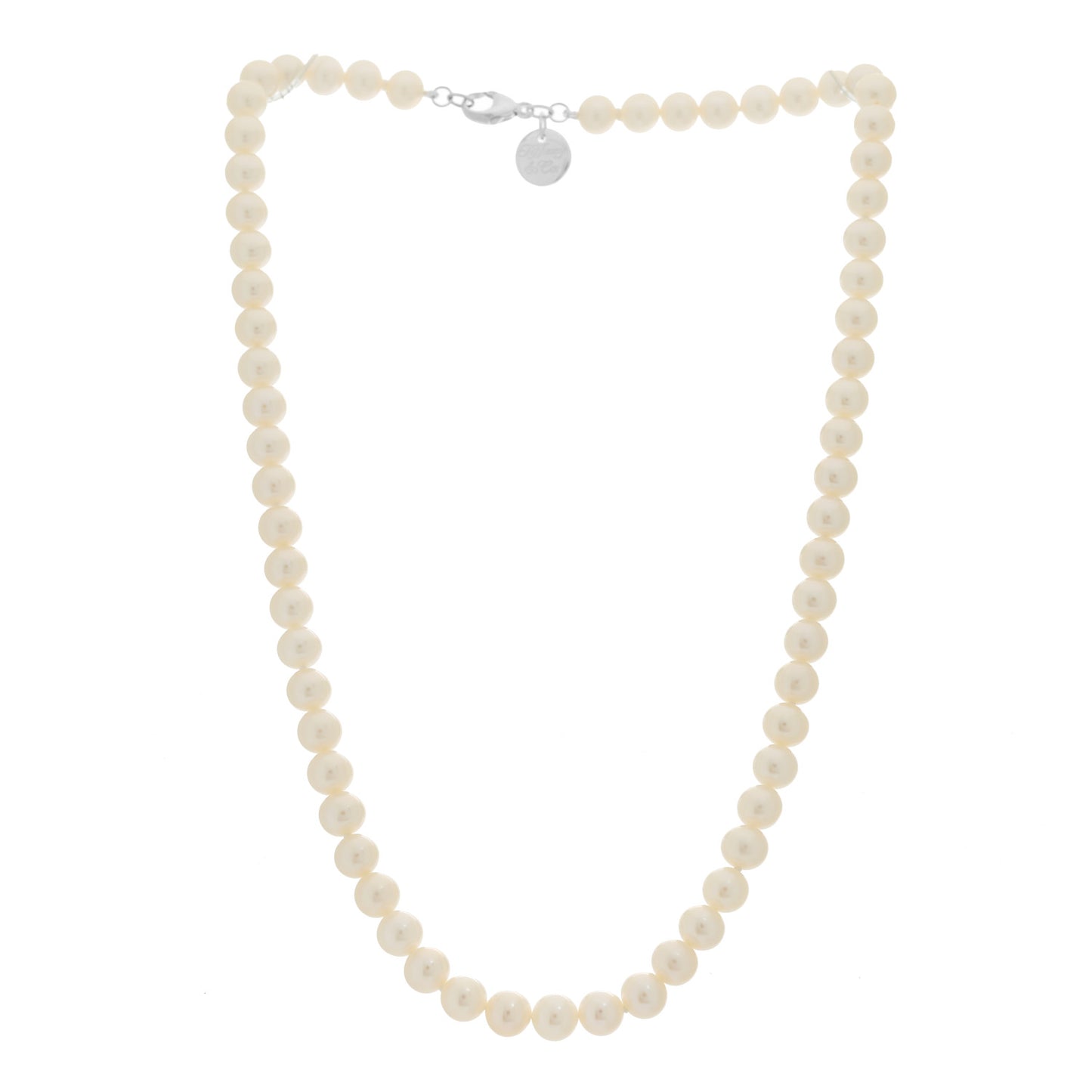 Sterling Silver Freshwater Cultured Pearl 6-7mm Ziegfeld Necklace