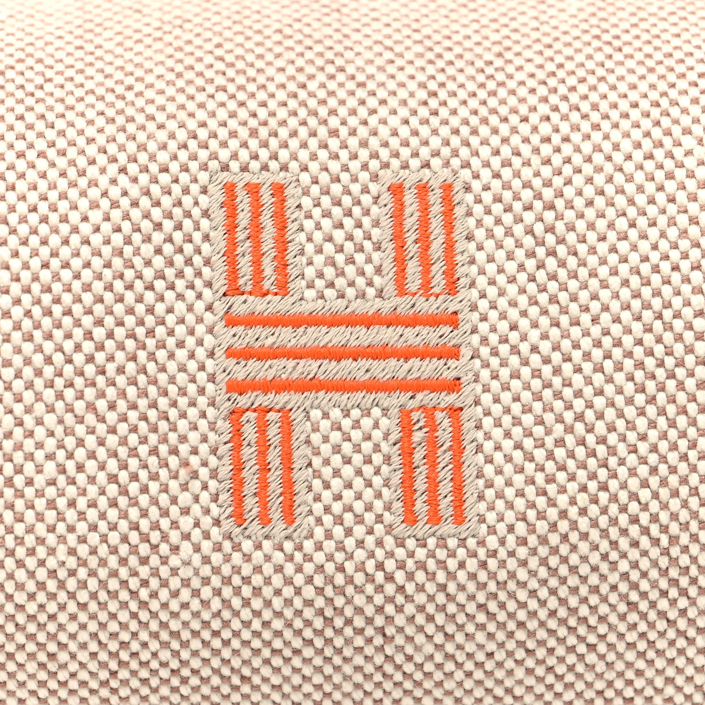 Canvas Small Bride-A-Brac Pouch Natural Orange