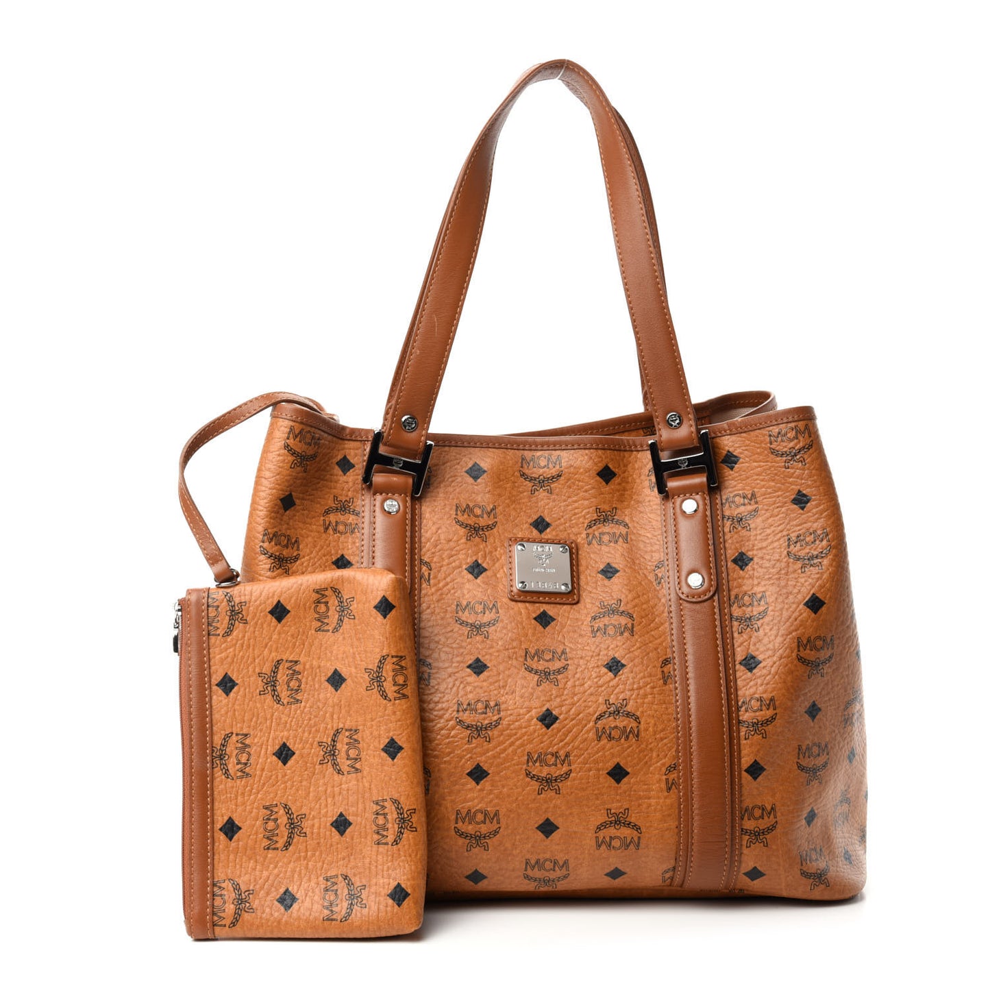 Visetos Shopping Tote Cognac