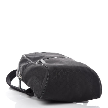 Gucci Nylon Monogram Slim Backpack Black 4 of 11