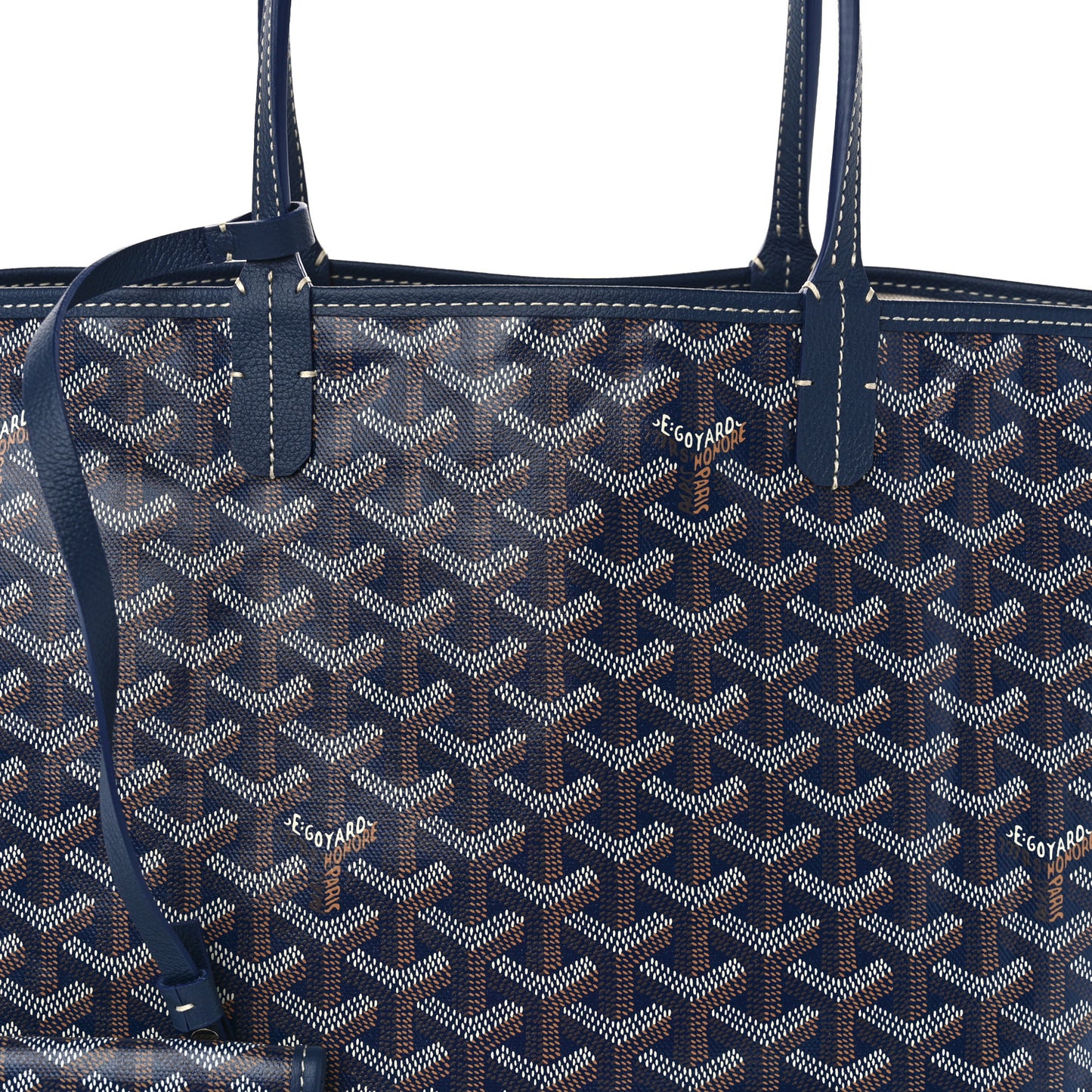 Goyardine Saint Louis PM Navy