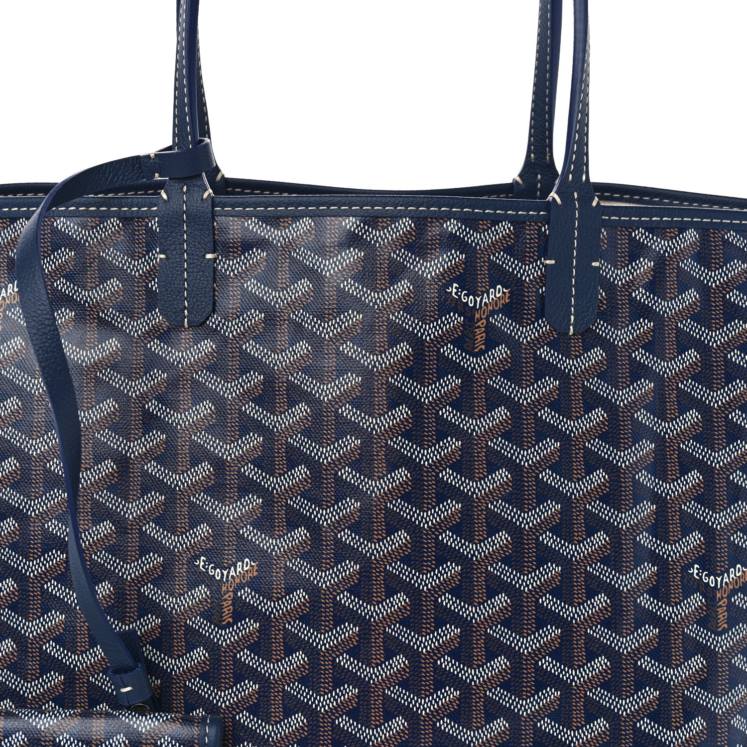 Goyard Goyardine Saint Louis PM Navy 9 of 11