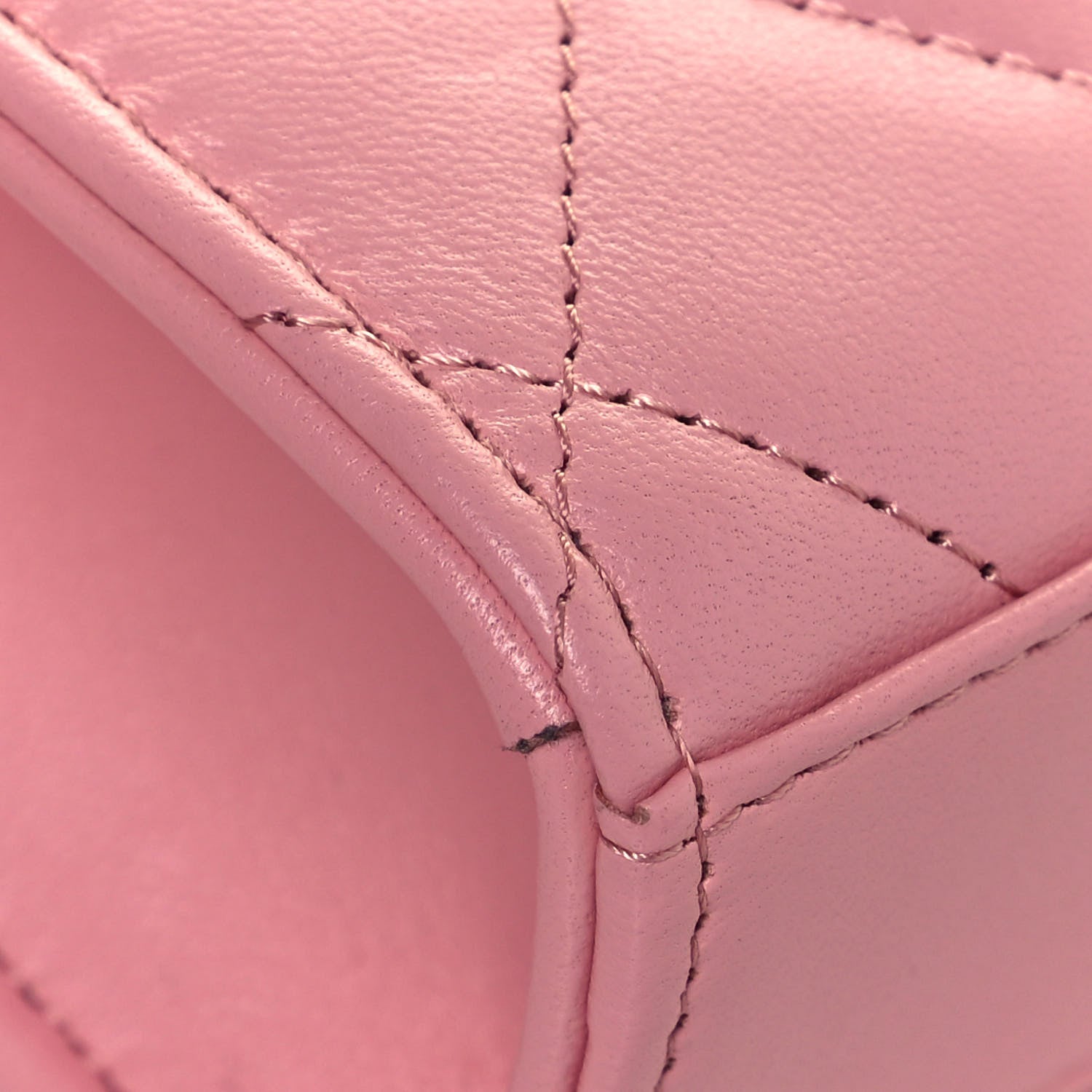 Chanel Lambskin Quilted Mini Trendy CC Clutch With Chain Pink 10 of 12