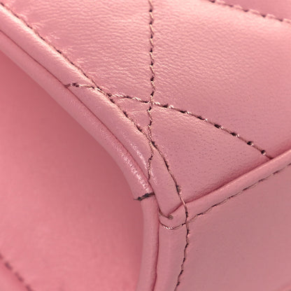 Chanel Lambskin Quilted Mini Trendy CC Clutch With Chain Pink 10 of 12