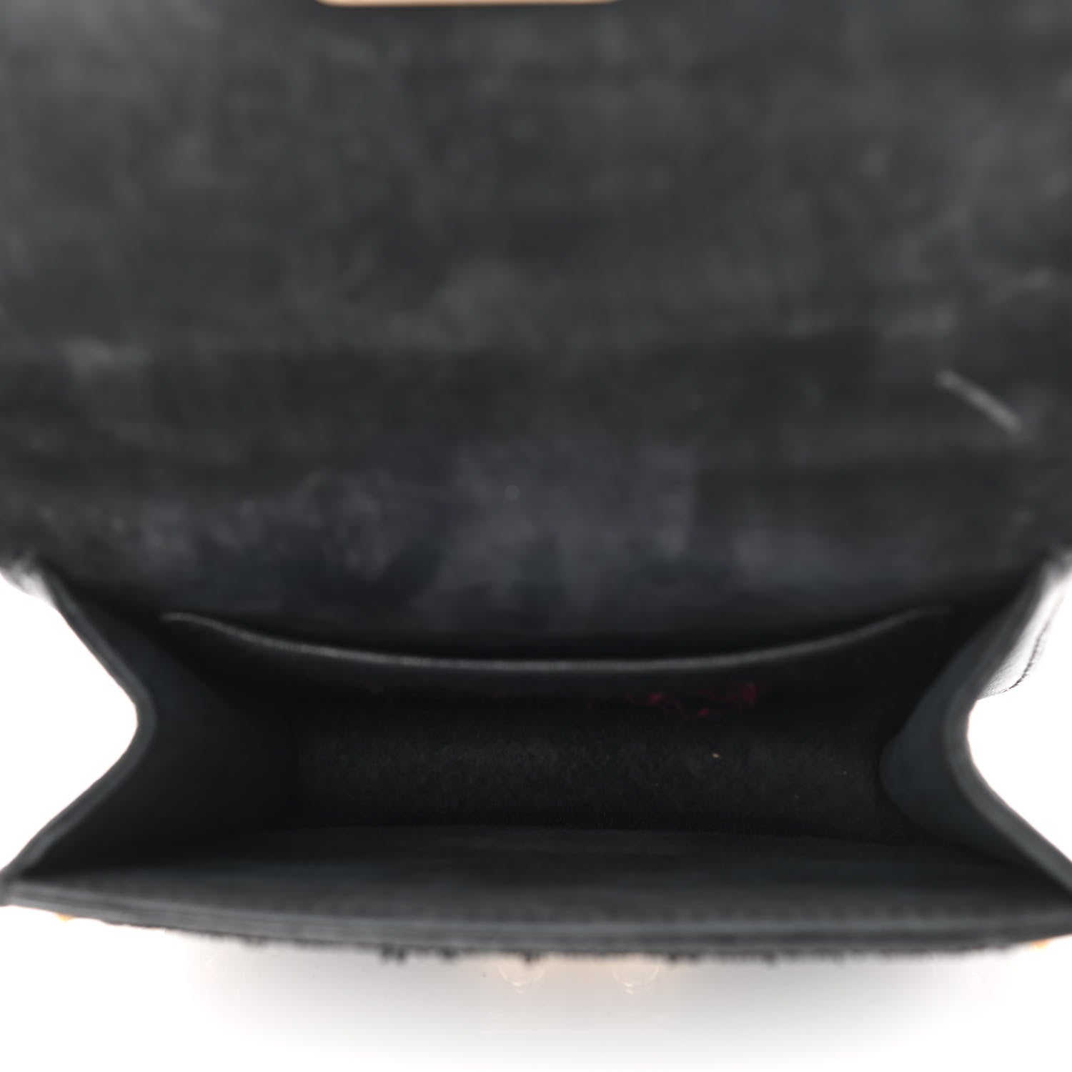 Valentino Garavani Vitello Embellished Mini Glam Lock Flap Black 5 of 8