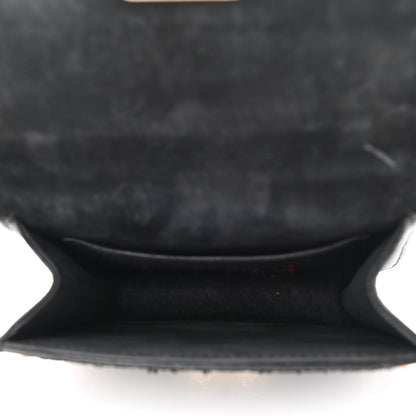 Valentino Garavani Vitello Embellished Mini Glam Lock Flap Black 5 of 8