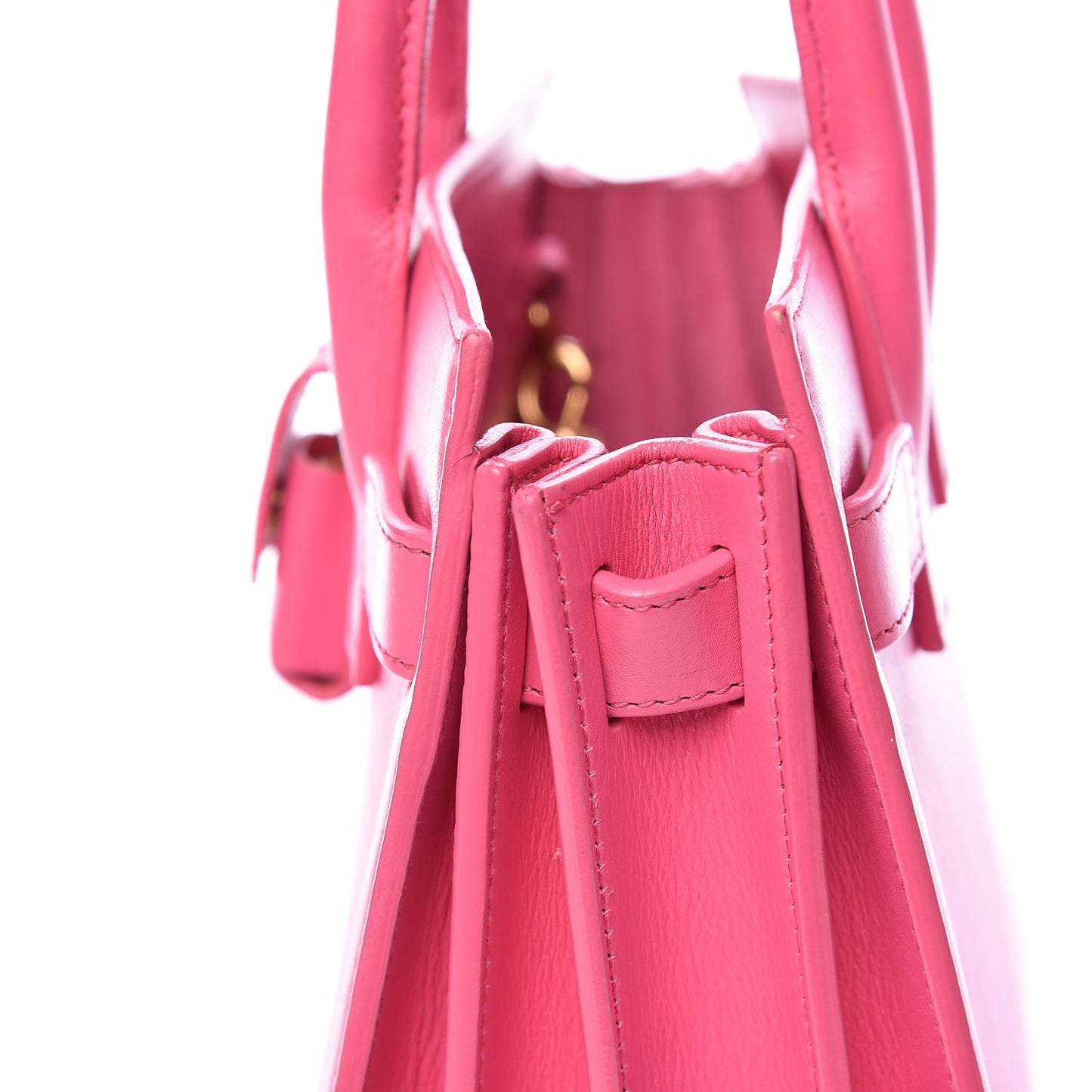 Calfskin Nano Sac De Jour Lipstick Fuchsia