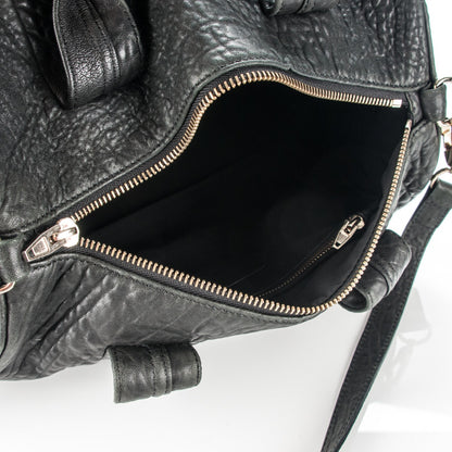 Alexander Wang Pebbled Lambskin Rocco Black 5 of 10