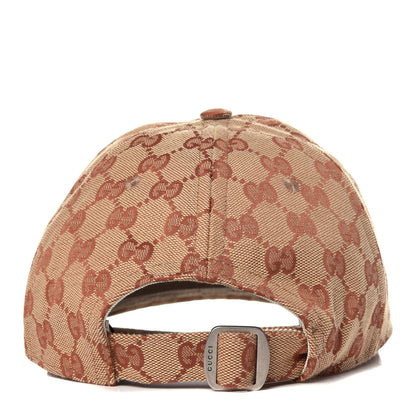 Gucci X MLB Monogram NY Yankees Baseball Hat 55-59 Beige Ruggine 5 of 9