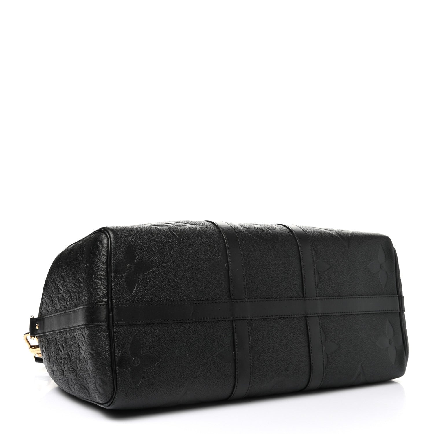 Louis Vuitton Empreinte Monogram Giant Keepall Bandouliere 45 Black 4 of 11