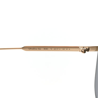 Christian Dior UltraDior SU Sunglasses Gold Blue 5 of 9