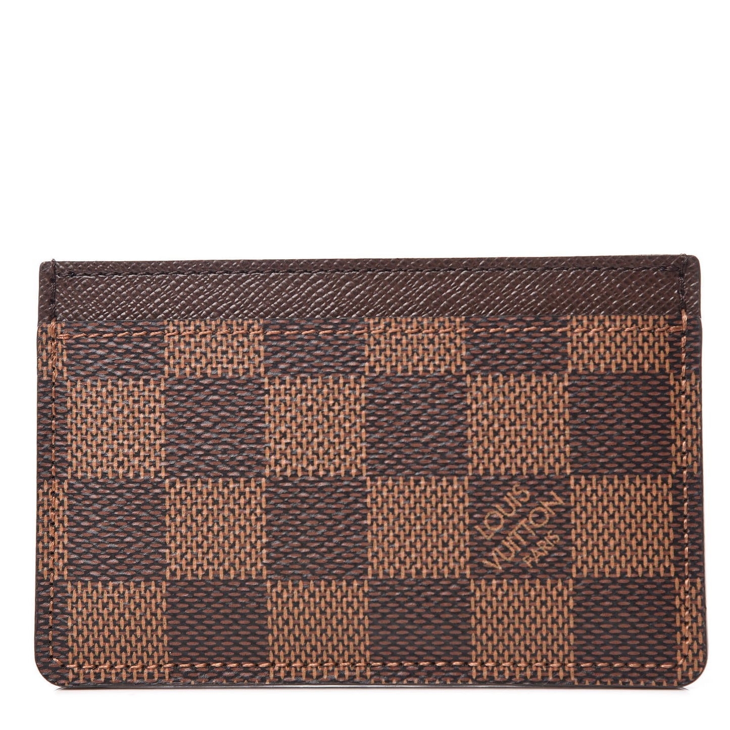 Damier Ebene Card Holder