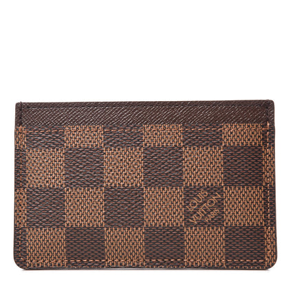 Louis Vuitton Damier Ebene Card Holder 1 of 6