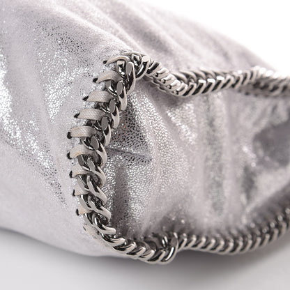 Stella McCartney Shaggy Deer Falabella Fold Over Tote Grey 10 of 10