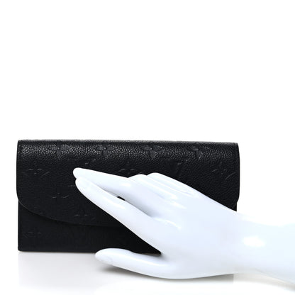 Louis Vuitton Empreinte Emilie Wallet Black Dune 2 of 7