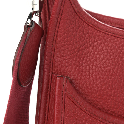 Hermes Taurillon Clemence Evelyne III GM Rubis 11 of 14