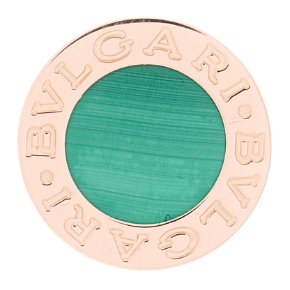 Bulgari 18K Rose Gold Malachite BVLGARI BVLGARI Single Stud Earring 1 of 4