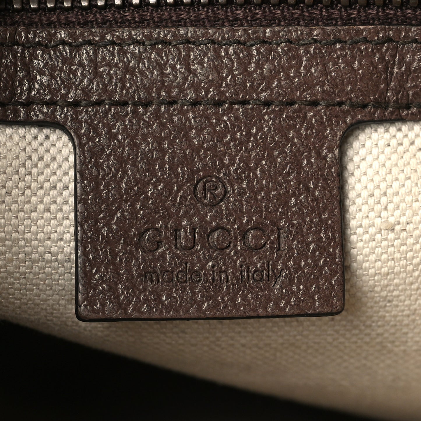 GG Supreme Monogram Web Small Ophidia Messenger Bag Brown