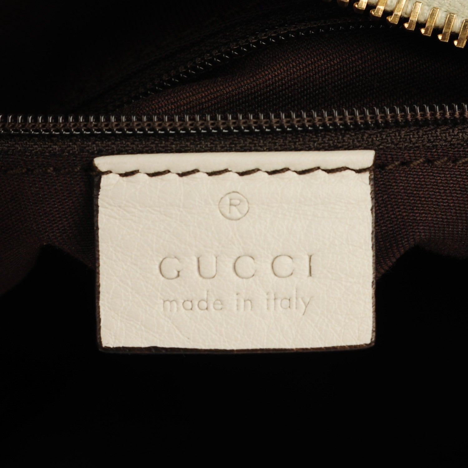Gucci Monogram Large D Gold Hobo Off White 6 of 7