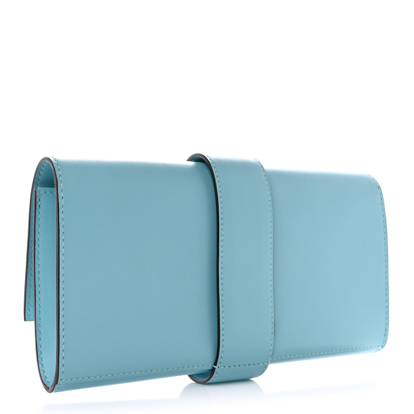 Tadelakt Medor 23 Clutch Bleu Atoll