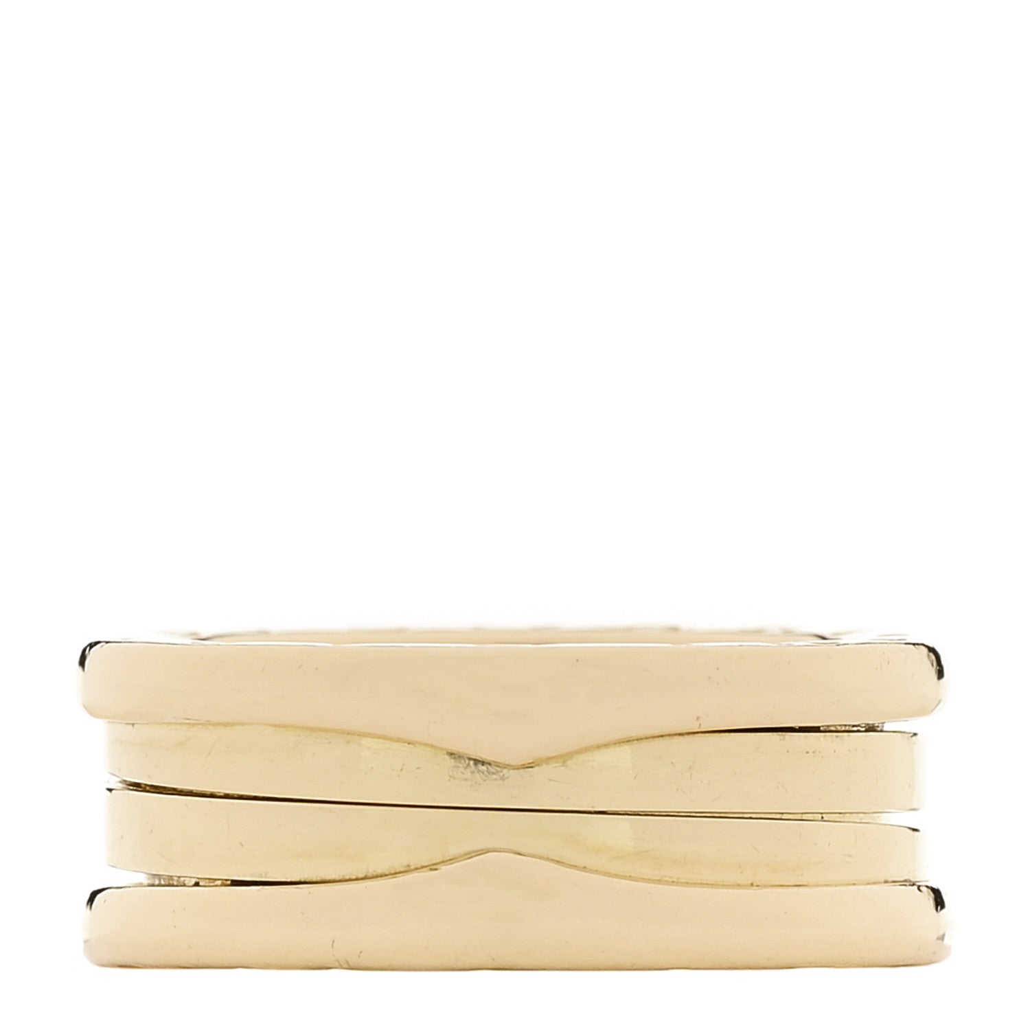 Bulgari 18K Yellow Gold B.Zero1 Three-Band Ring 52 6 1 of 5