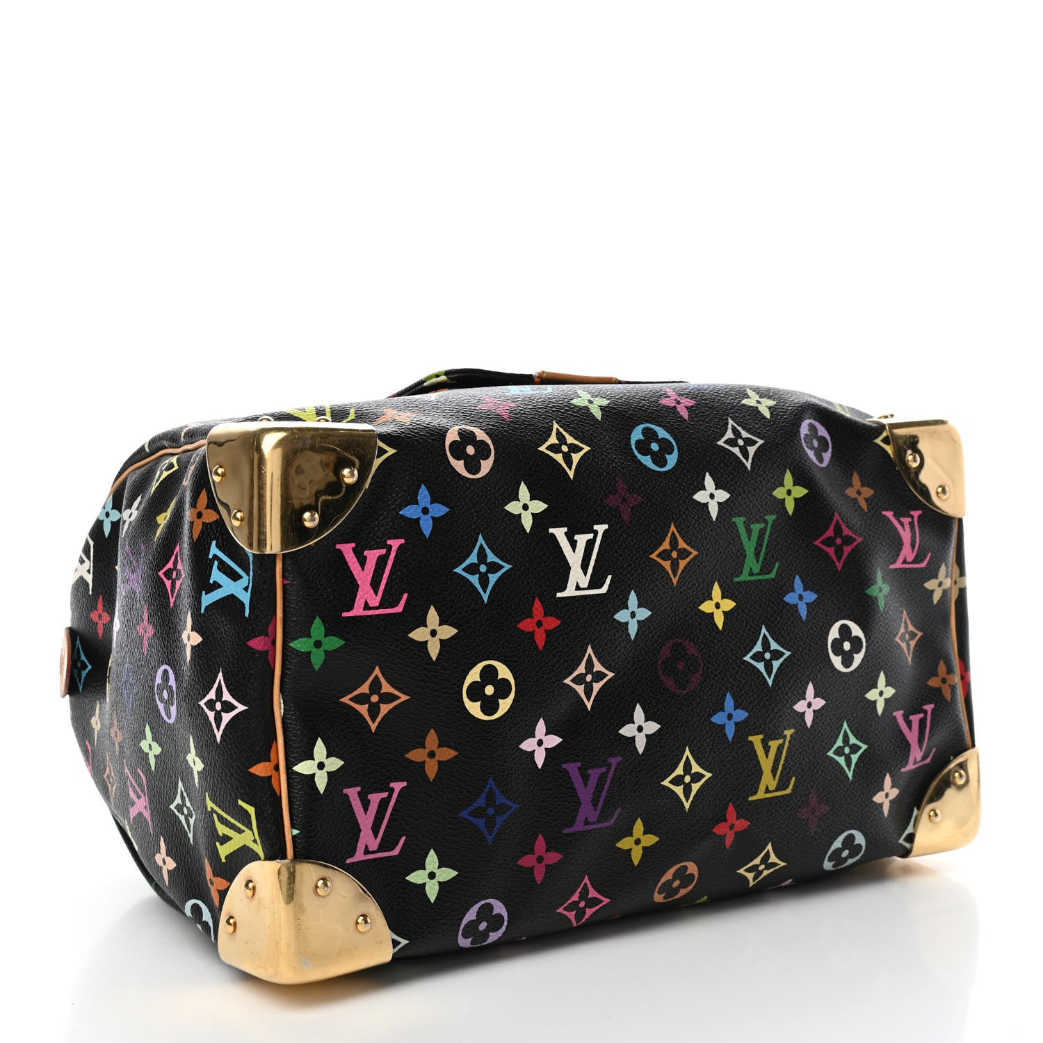 Louis Vuitton Monogram Multicolor Speedy 30 Black 3 of 5