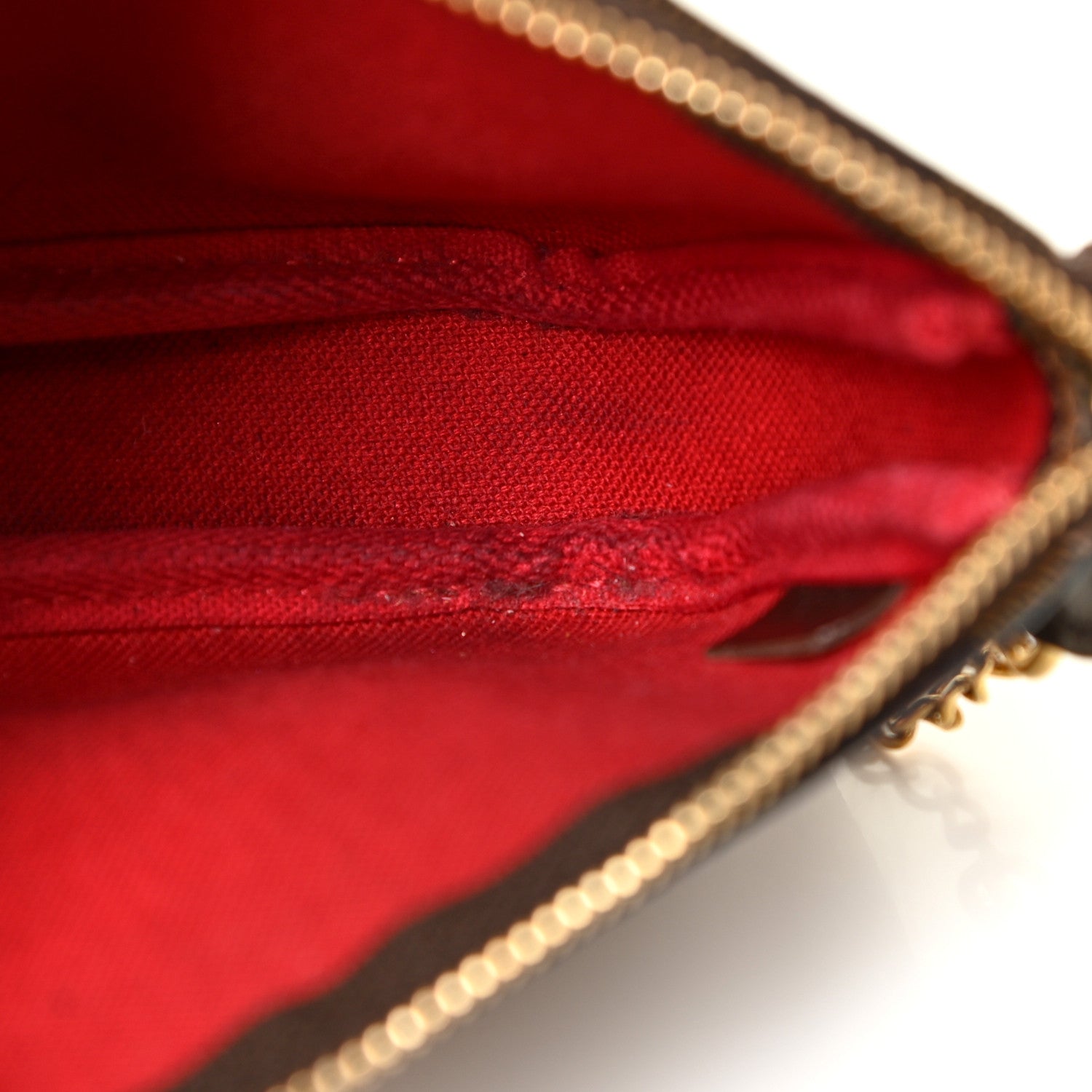 Louis Vuitton Damier Ebene Mini Pochette Accessories 10 of 11