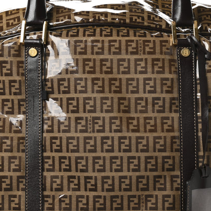 Fendi Vinyl Zucchino Travel Tote Moro 7 of 9