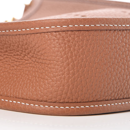 Hermes Taurillon Clemence Evelyne TPM Gold 9 of 11