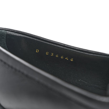 Chanel Lambskin Quilted CC Turnlock Loafers 38 Black 8 of 10