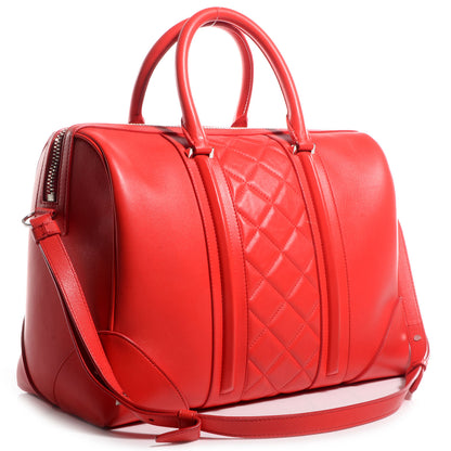 Givenchy Lambskin Quilted Large Lucrezia Red 3 of 9