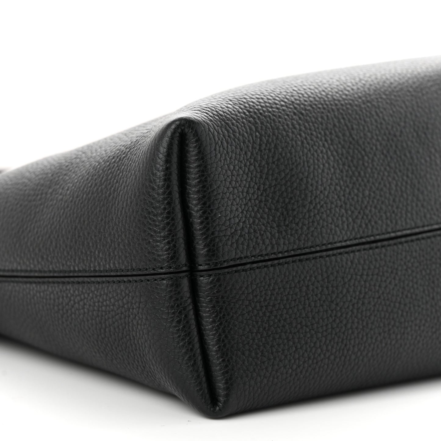 Calfskin Minerva Hobo Black