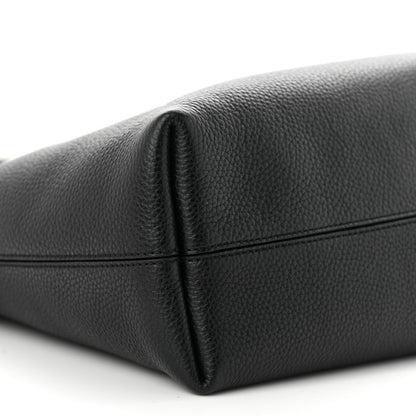 Salvatore Ferragamo Calfskin Minerva Hobo Black 9 of 11