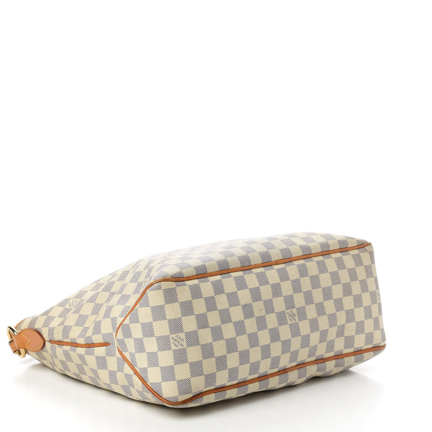 Louis Vuitton Damier Azur Delightful MM Rose Ballerine 4 of 10
